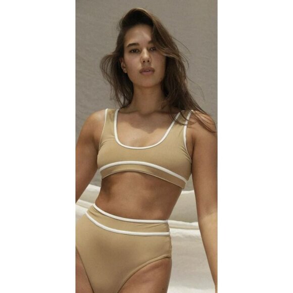 Stone Fox Dahlia High-Waisted Bikini Tank Set Size Small NWT - Picture 1 of 7